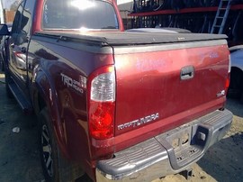 2004 TOYOTA TUNDRA, BURGUNDY, LIMITED, CREW CAB, 4.7L, AT, 2WD. Z25955